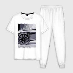 Мужская пижама Lexus Wheel