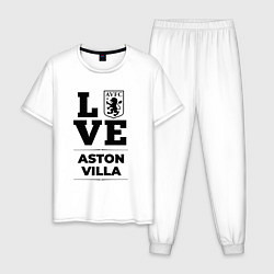 Мужская пижама Aston Villa Love Классика