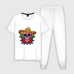 Мужская пижама Skull - Mexico