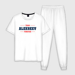Мужская пижама Team Alekseev Forever фамилия на латинице