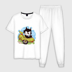 Мужская пижама Felix - the cat
