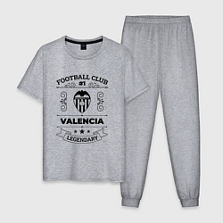 Мужская пижама Valencia: Football Club Number 1 Legendary
