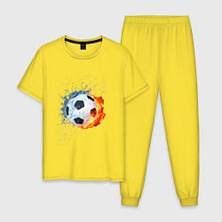 Мужская пижама Футбол - противостояние стихий