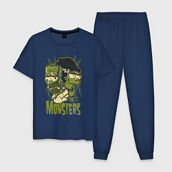 Мужская пижама The Simpsons - the monsters!