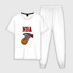 Мужская пижама Basketball - NBA logo
