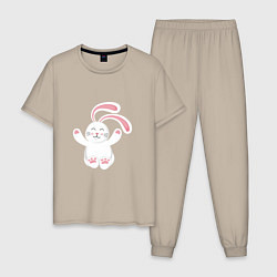 Мужская пижама Cute Rabbit
