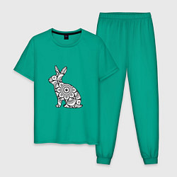 Мужская пижама Узорный кролик