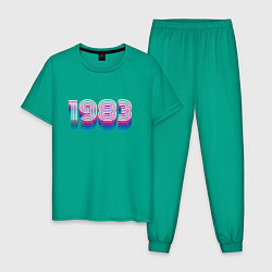 Мужская пижама 1983 год ретро неон