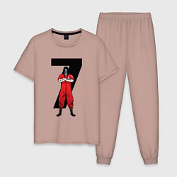 Мужская пижама Slipknot Семерка