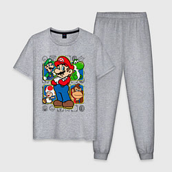 Мужская пижама Супер Марио