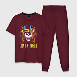 Мужская пижама Guns n roses Skull