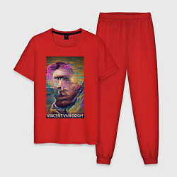 Мужская пижама Vincent Van Gogh - автопортрет - нейросеть