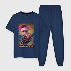 Мужская пижама Vincent Van Gogh - автопортрет - нейросеть