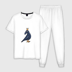 Мужская пижама Ворона в короне