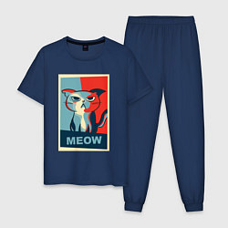 Мужская пижама Meow obey