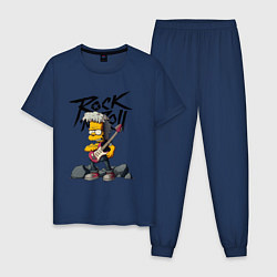 Мужская пижама Simpsons Rock