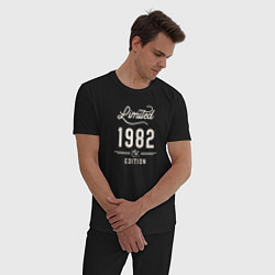 Пижама хлопковая мужская 1982 ограниченный выпуск, цвет: черный — фото 2
