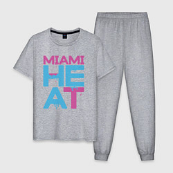 Мужская пижама Miami Heat style