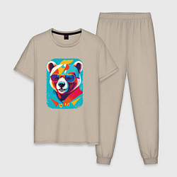 Мужская пижама Pop-Art Panda
