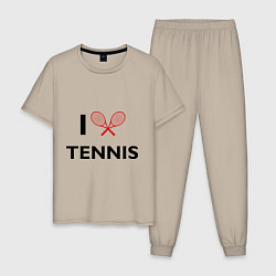 Мужская пижама I Love Tennis