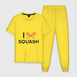 Мужская пижама I Love Squash