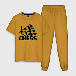 Мужская пижама Chess game