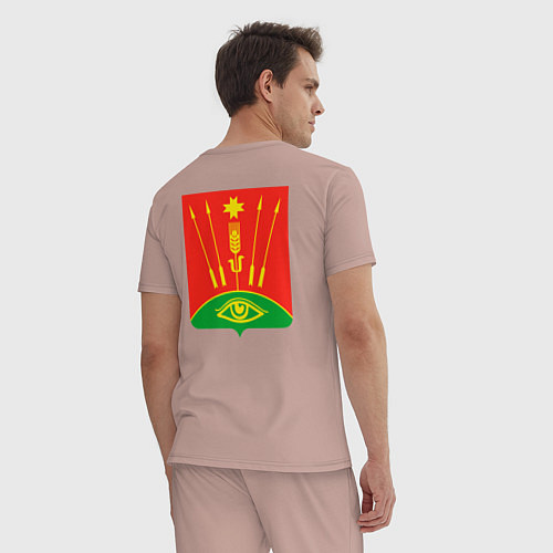 Мужская пижама Глазовский район / Пыльно-розовый – фото 4