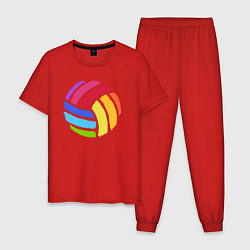 Мужская пижама Rainbow volleyball
