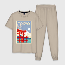 Мужская пижама Tokyo - japan
