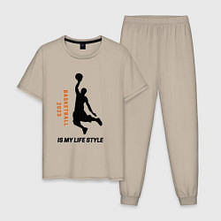 Мужская пижама Баскетбол 2023