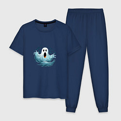 Мужская пижама Привидение на хэллоуин
