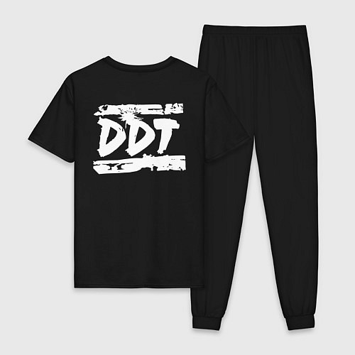 Мужская пижама Завтра всё будет иначе / Черный – фото 2