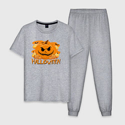 Мужская пижама Orange holiday halloween