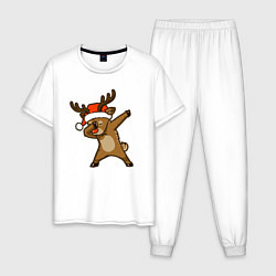 Мужская пижама Dabbing deer