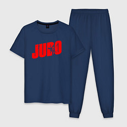 Мужская пижама Judo red