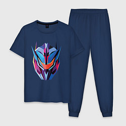 Пижама хлопковая мужская Transformers art, цвет: тёмно-синий