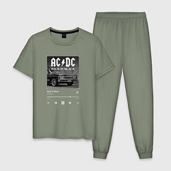 Мужская пижама Back in black - AC DC