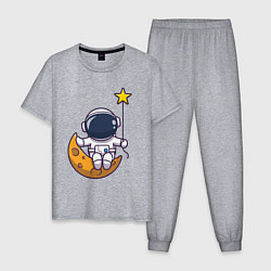 Мужская пижама Звёздный космонавт
