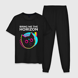 Мужская пижама Bring Me the Horizon rock star cat