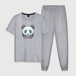 Мужская пижама Маленькая забавная панда