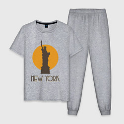 Мужская пижама Город Нью-Йорк