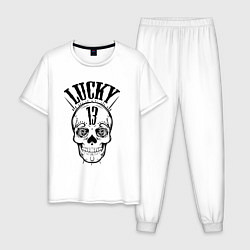 Мужская пижама Lucky skull