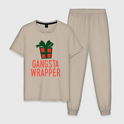 Мужская пижама Gangsta wrapper