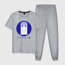 Мужская пижама Blue tardis