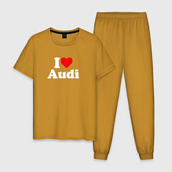 Мужская пижама I love Audi