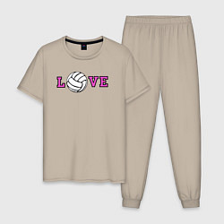 Мужская пижама Love volley