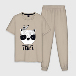 Мужская пижама Wild panda