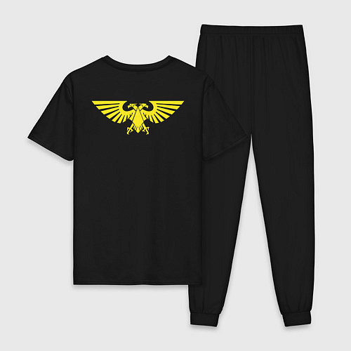 Мужская пижама Space wolves Warhammer 40k / Черный – фото 2
