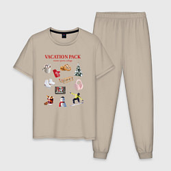 Мужская пижама Vacation pack