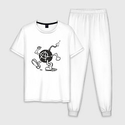 Мужская пижама Bomb anarchy